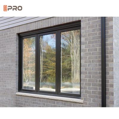 China Wholesale Standard Size Folding Soundproof Glass Aluminum Fixed Window for sale