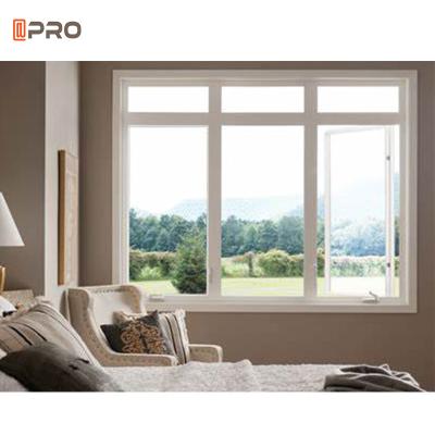 China 2021new Products Swing Curtains Aluminum French Thermal Break Double Tempered Glass Window Casement Aluminum Casement Window D for sale