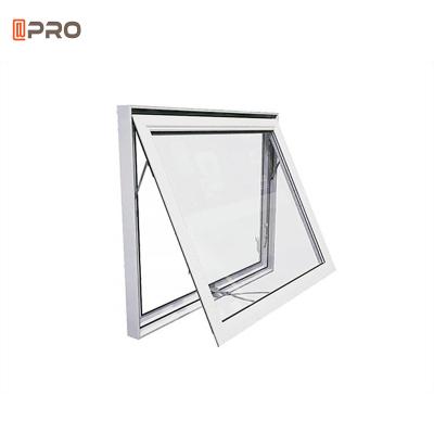 China Retractable Swing Sunshade Awning Window Windows With Mosquito Net for sale