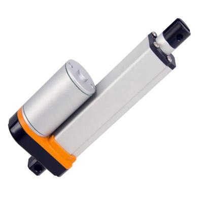 China 12V 24VDC 100-7000N stroke totally enclosed custom linear actuator or 24v electric linear actuator for furniture or automatic machinery for sale