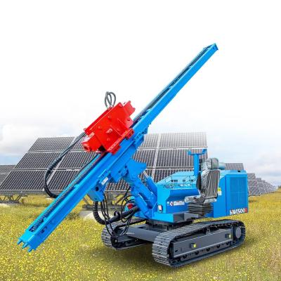 China Multifunctional High Power Solar Pile Driver Solar Pile Driving Machine for sale