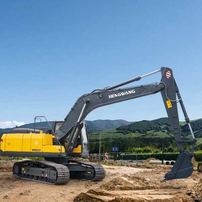 Κίνα HW220 βαρύ φορτίο Excavator 21.2T Εργασιακό βάρος Cummins 6BTAA5.9 Μηχανή 1m sup3 χωρητικότητα κουβάς προς πώληση