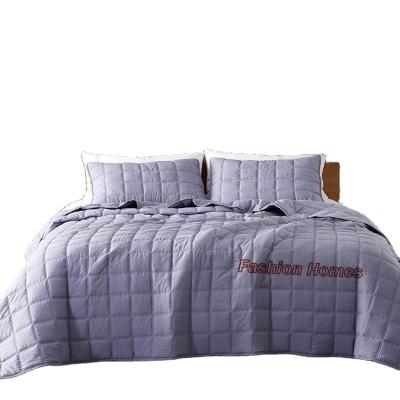 China Eco - Friendly Soft Like Egyptian Cotton Hand Embroidery Feeling Comforters For Recommend for sale