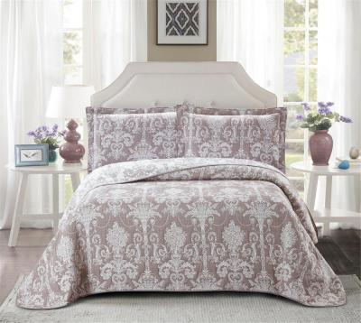 China Soft Luxury Jacquard Fabric Comforter Jacquard Bedding Hot Selling for sale