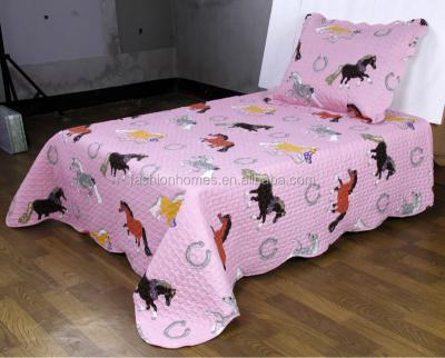 China Fashion Soft Comforters With Horses Sheets Comforter Bedspread for sale