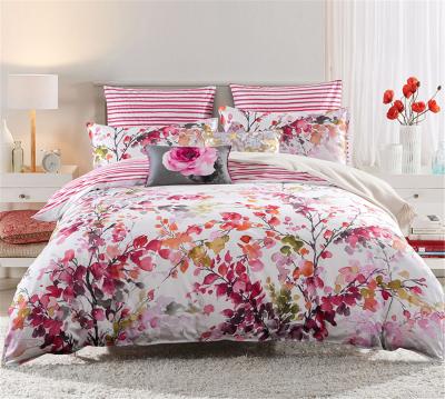 China New Soft Design Printed Comforter Set Comfortable Printing Blanket Set for sale