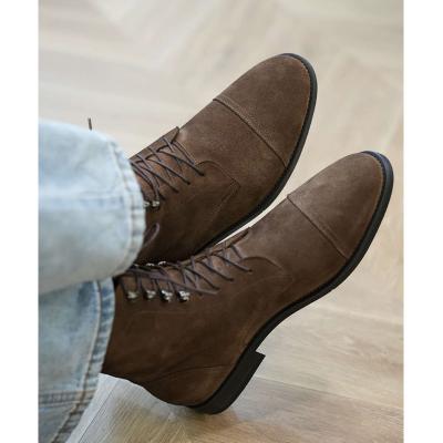 China Other Hand Made Shoes Guide Wide Fit Enhanced Boot Mens Game Period Designer Suede Desert Boots For Men for sale