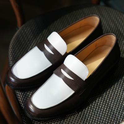 China Other Genuine Leather Men's Shoes Italy Factory Price Oxfords Men's Shoes Formal Penny Loafers Shoes Genuine Leather for sale