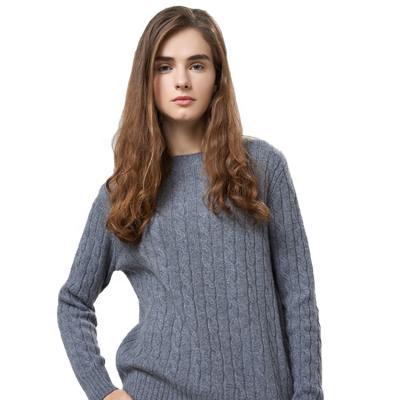 China 2022 Anti-wrinkle High Quality Jumper Women Erdos Pure Wool Cashmere Warm Comfortable Knitted Sweater Knitted Sweaters for sale