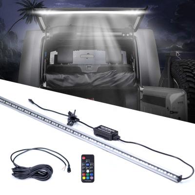 China LED Lift Door Dome Light Bar 07-18 JK JKU Rear Glass Hardtops Easy Install Extra Security At Night Great For Tailgating Camping 98.5cm for sale