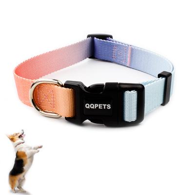 China Sustainable Innovative Pet Collar Sets Sublimation Printing Design Buckle Easy Adjustable Dog Collar for sale