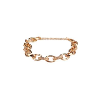 China 2021 high quality wholesale CLASSIC sell well new type fashion bracelet 18K gold crytal chain for sale