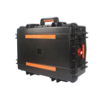 China Emergency 5000W 110V 220V Home Outdoor Portable Generator Solar Power Station for sale