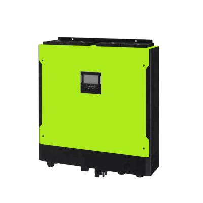 China Checkable off grid transformer sine wave solar hybrid inverter 5kw for more single wind power 110*450*445mm for sale