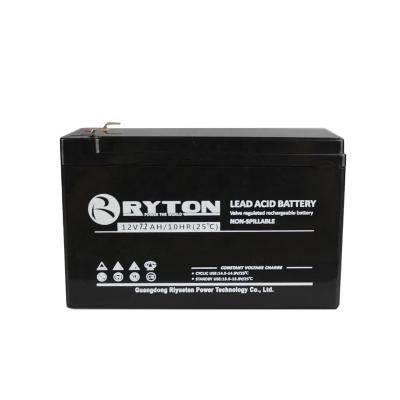 China Toys RYTON POWER storage 12v smf 6v 7ah charger solar cell rechargeable lead acid battery for sale