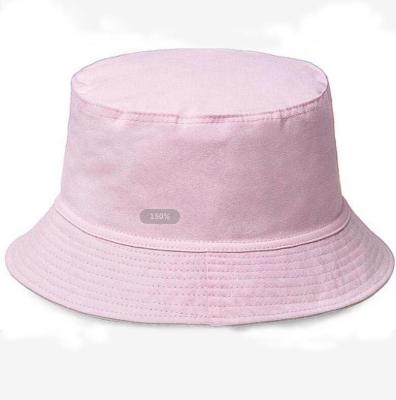 China Logo Custom Striped 100% Cotton Bucket Hat for sale