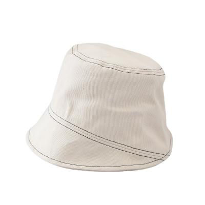 China Hot Selling Image Cotton White Bucket Hat Cool Fisherman Hat Made In China for sale