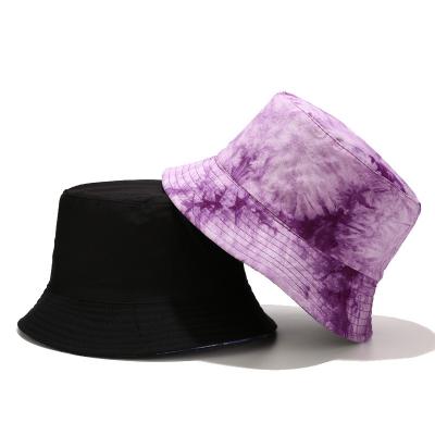 China Image Factory Fashion Designs Cheap Tie Dyed Bucket Hat for sale