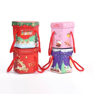 China Materials Protector Case Factory Hot Item Recycled Christmas Red Color Industrial Packaging Paper Box for sale