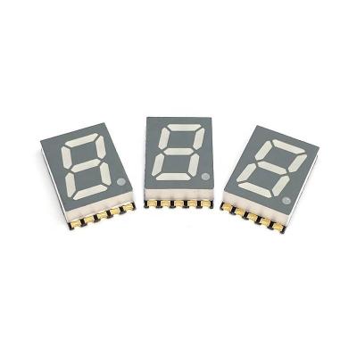 China High Brightness Thin Digital Tube SMD Seven Segment Display 1 Digit for sale