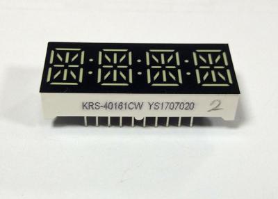 China 0.4 Inch 4 Digit Alphanumeric LED Display Common Anode 16 Segment for sale