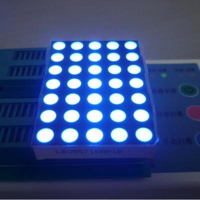 China Common Cathode 5x7 Led Dot Matrix Module 37.8x53mm ROHS Standard for sale