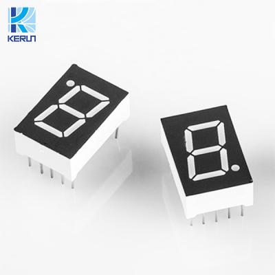 China 0.56 Inch Common Anode And Common Cathode 7 Segment Display 1 Digit Red Color for sale