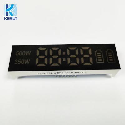 China Household Appliances Custom LED Displays 72*21mm 7 Segment Numeric Led Displays for sale