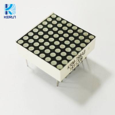 China Indoor Sign 8x8 Dot Matrix LED Display Module 2.5mm Pitch Blue Color for sale