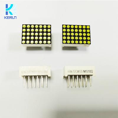 Cina Esposizione di LED bianca dello SGS 5x7 Dot Matrix per lo schermo di pubblicità automobilistico in vendita