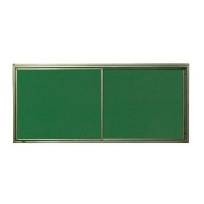 China Hot Sale Classroom Teaching Sliding Board Magetic Board Green Chalk Board Standard Or As Required for sale