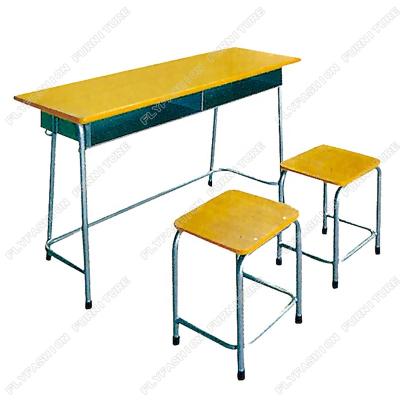 China Cheap Modern School Furniture Classroom Chair and Table Student Classroom Desk Chair Set for sale