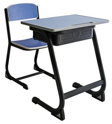 China Modern Student Desk Student Study Desk Classroom Table and Chair School Furniture for sale