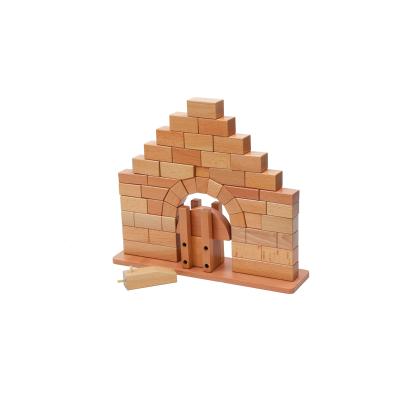 China Intelligence Wooden Montessori Roman Bridge Developing Teaching Toys For 0-4 Years Old for sale