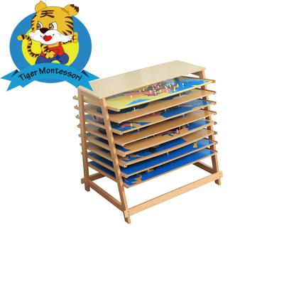 China Kindergarten Teaching Tools and Toys Montessori Preschool Educational Wooden Materials for Children for sale