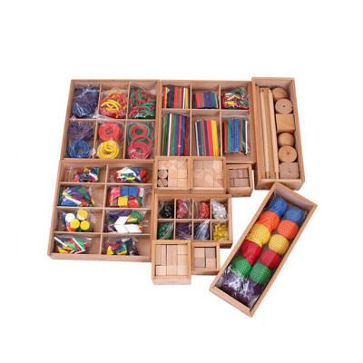 China Environmental And Healthy Wooden Toys Froebel Educational Gifts Set For Kindergarten And Preschool Children for sale