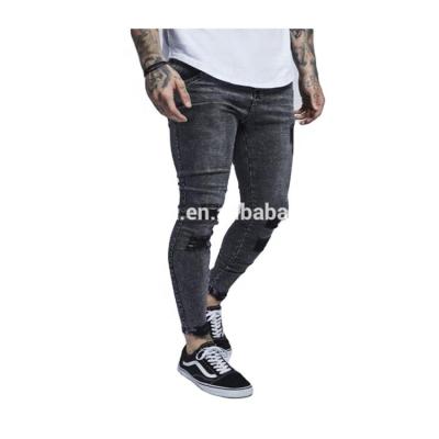 China Gray Tight Men's 2019 Breathable Jeans Washed Cheap Fashion Skinny Jeans for sale