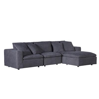 China L Shaped Corner Sofa Modern Fabric Sofa Modular Sectional Sofa For Living Room Furniture for sale