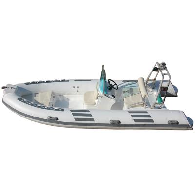 China Wholesale inflatable boat hypalon rib boat 480 with outboard motor for sale