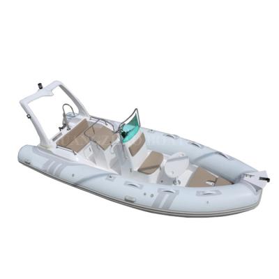 China Luxury Interesting Boats 19ft 5.8m Fiberglass RHIB Rib Fishing Boat For Sale RIB580 for sale