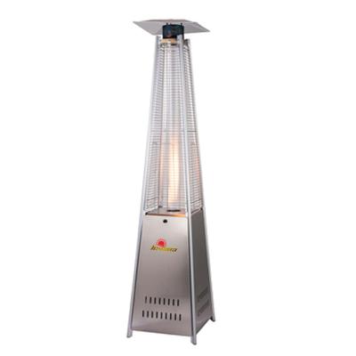 China Hot Selling Stainless Steel #201 Stainless Steel Outdoor Gas Heater LPG Gas Heaters Tube Portable Outdoor Patio Heater Use In Bar for sale