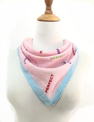 China High Quality Promotional Custom Cotton Bandana Headscarf Logo Printing Cotton Main Scarf for sale