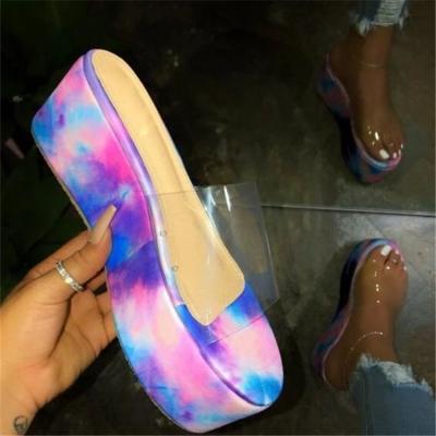 China CUSHIONING 2020 new arrival women's outdoor slippers shoes ladies' flats summer platform sandals ladies and women's sandals for sale