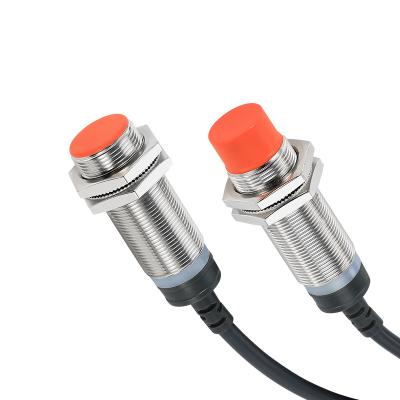 China New Type M18 High Temperature Metal Shell Shielded Resistant New Switches Photoelectric Proximity Position Sensor for sale