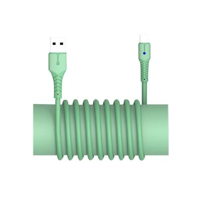 China Good Quality Fast Liquid Fast Charging Type-C Soft Adhesive Data Line 5A Usb Cable Usb Data Mobile Phone Cable Junction Cable for sale