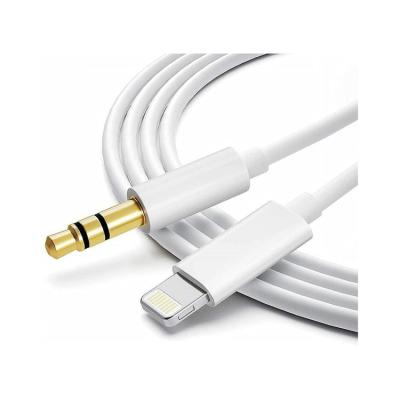 China Mobile Phone MFI Wholesale Price Application Audio Microphone Wire Earphone 3.5 Mm Jack Adapter for sale