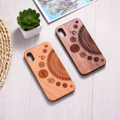 China Unique Style Real Nature Wood For iPhone 11 Bamboo Phone Case Wholesale Design For Apple 12 Case Phone Case Customized for sale