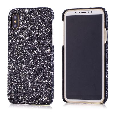 China Bulk Sale Anti-fall Glitter Design Glossy PC Case For iPhone 11 12 6 7 8 Plus X XS XR XS Max Protective Case Factory for sale