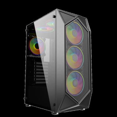 China With fan new product ideas 2022 ATX gaming computer cases and shengyang gaming towers computer case for sale