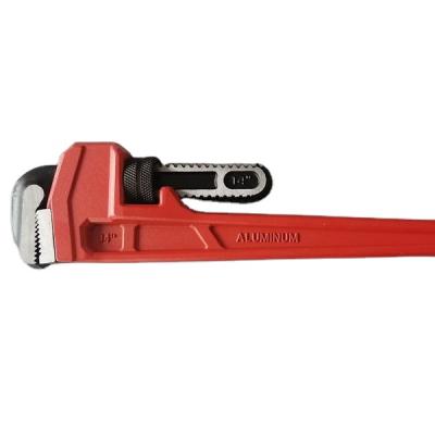 China Industry Factory Export High Quality Factory Sizes Heavy Duty Aluminum Pipe Wrench for sale